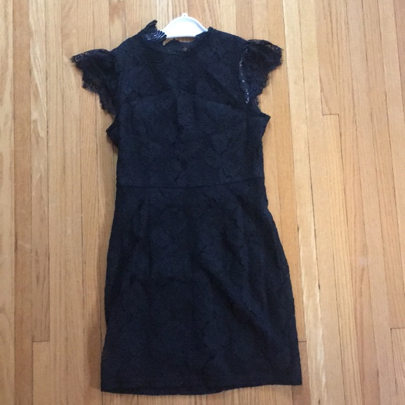 For Sale! NWOT Lulus Black Lace Dress - Picture 3 of 15
